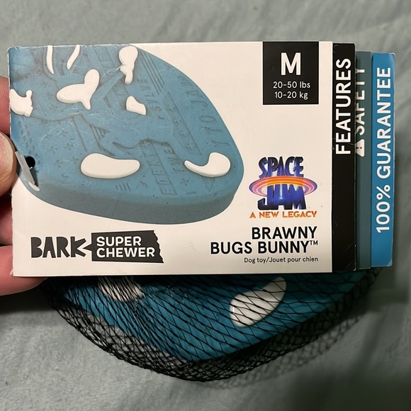NWT! LE! BarkBox SuperChewer Brawny Bugs Bunny! - Picture 3 of 6